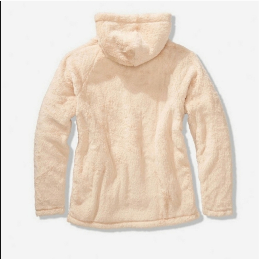 Cozy Sherpa Hoodie PINK VICTORIA'S SECRET size L + Sherpa Blanket 50x60in - Picture 2 of 7